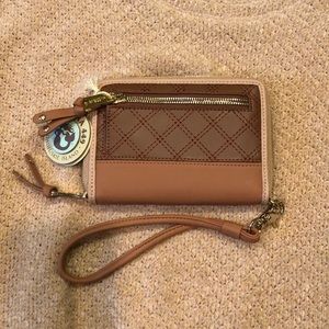 Spartina wristlet wallet.
